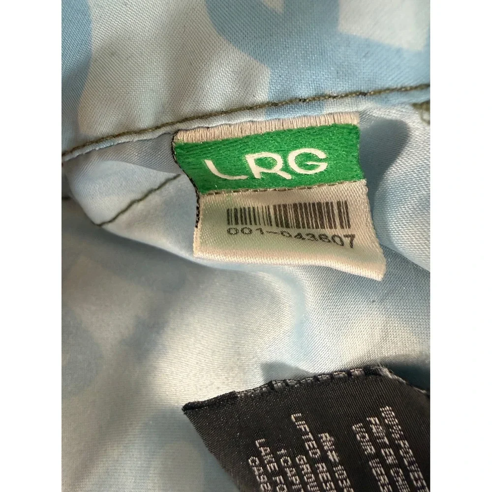 LRG Board Shorts Mens 38 Multicolor Colorblock Logo Print Streetwear Swim Trunks